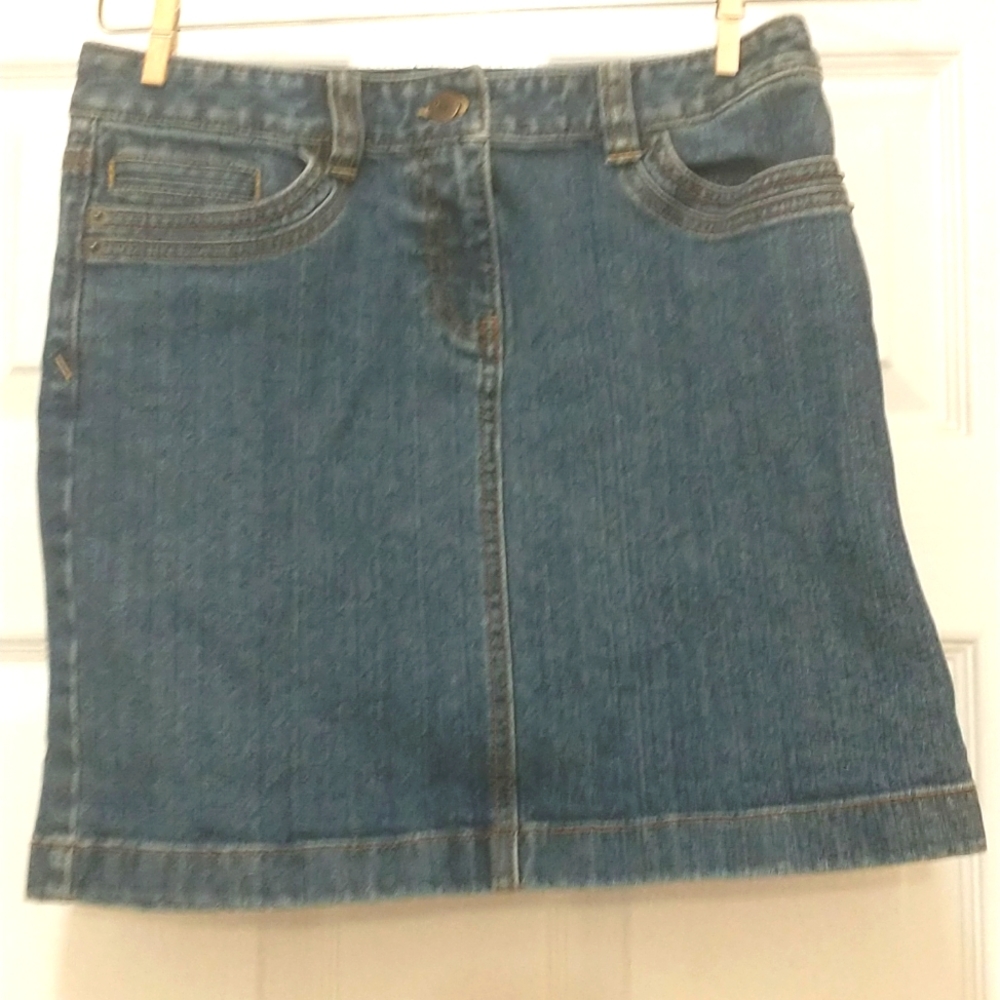 Anne Taylor Loft Denim Shirt Size OP